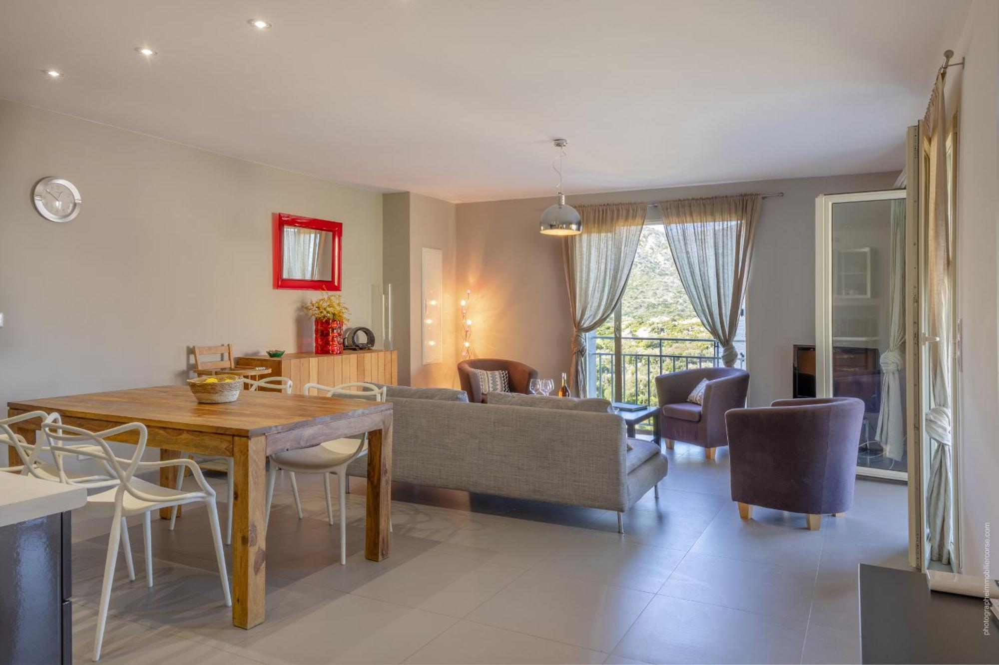 Appartement Vue Mer Fromontica Saint-Florent  Esterno foto