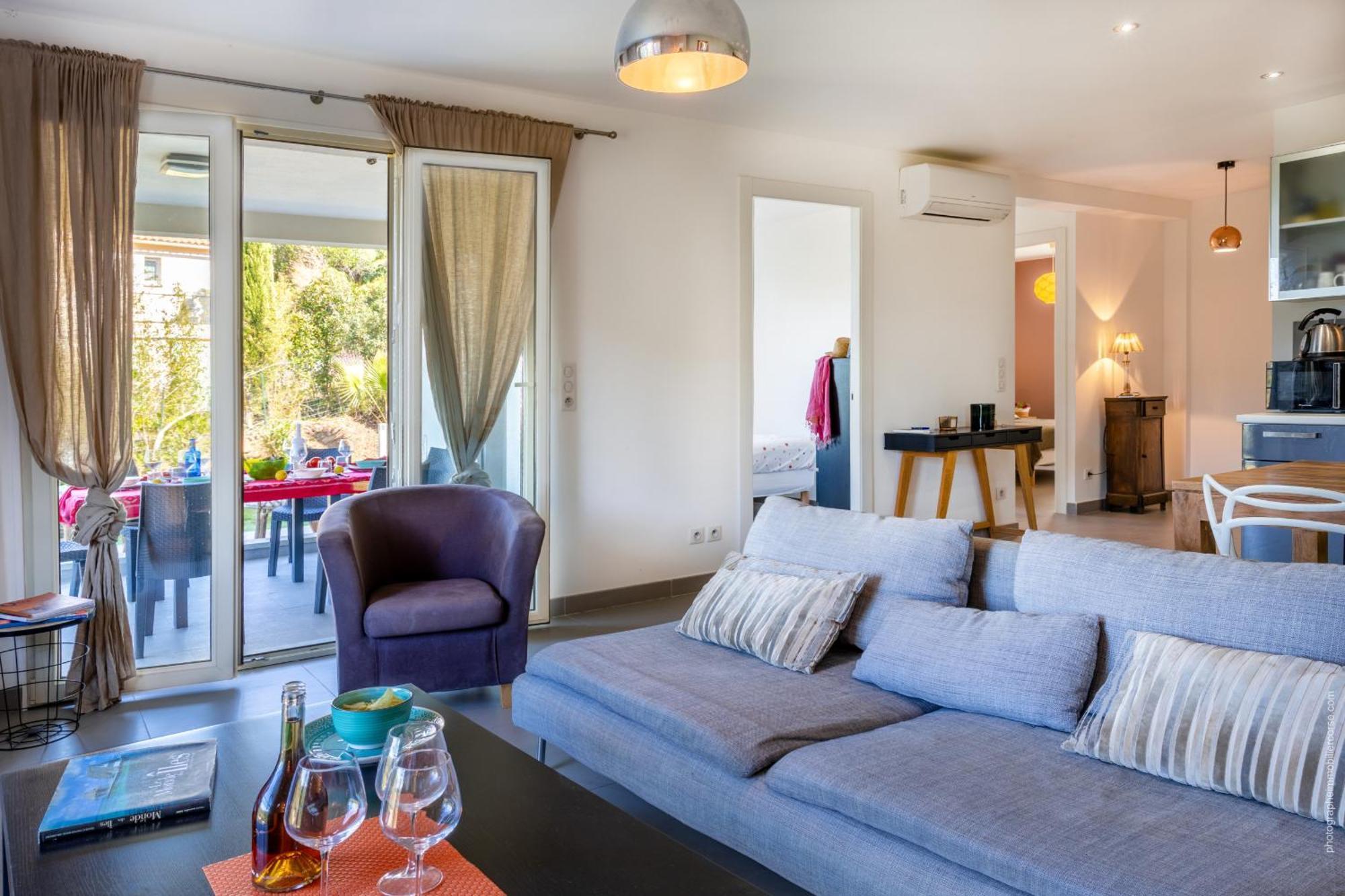 Appartement Vue Mer Fromontica Saint-Florent  Esterno foto