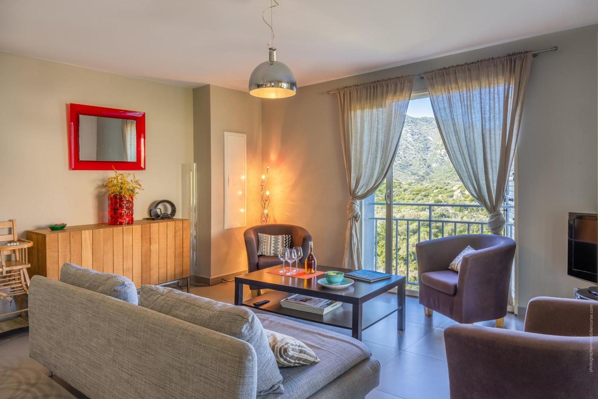 Appartement Vue Mer Fromontica Saint-Florent  Esterno foto