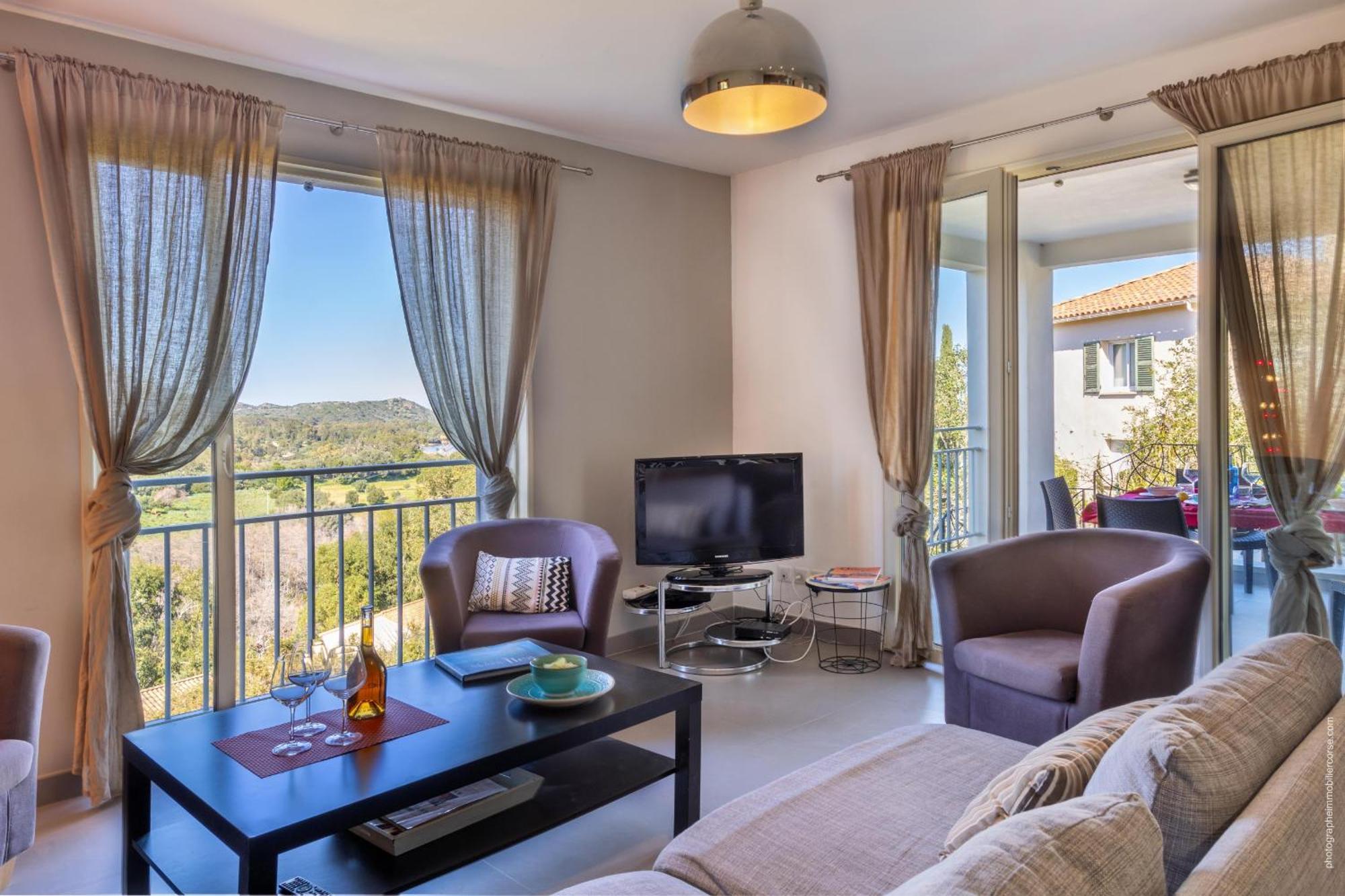 Appartement Vue Mer Fromontica Saint-Florent  Esterno foto