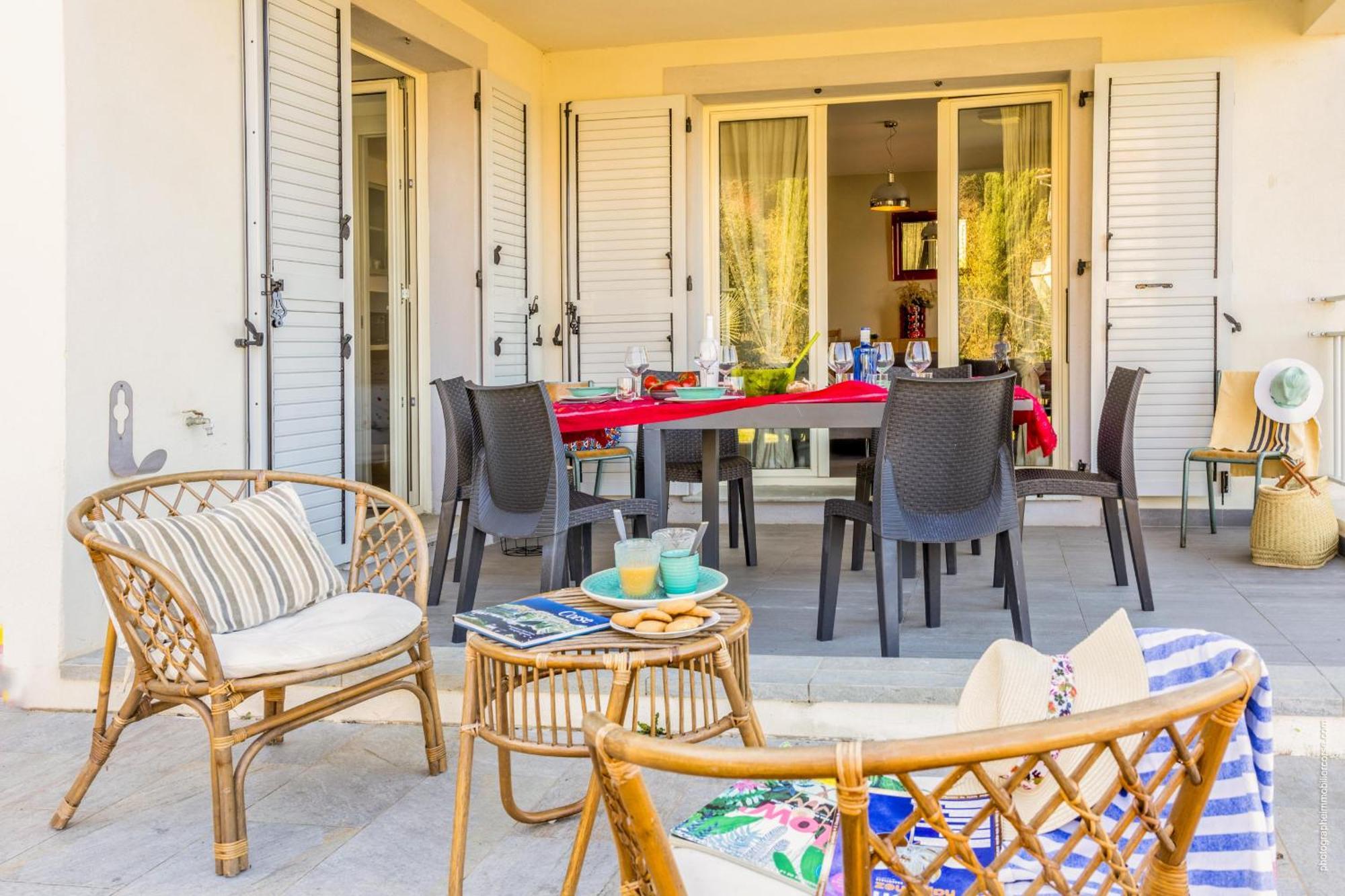 Appartement Vue Mer Fromontica Saint-Florent  Esterno foto